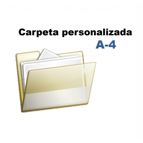 CARPETA PERSONALIZADA A4 (MAT)